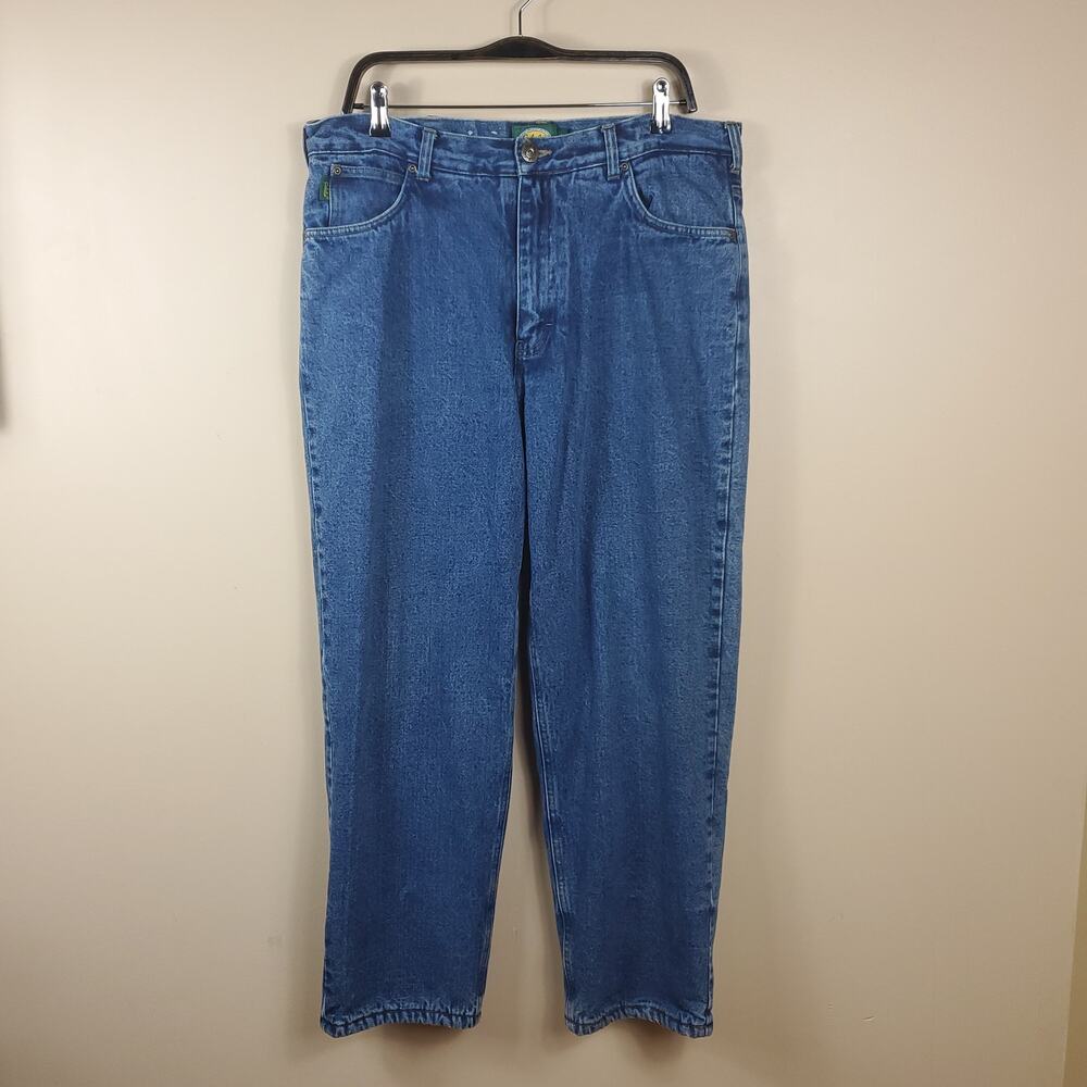 Cabela's Fleece Lined Straight Leg Jeans Size 36x30